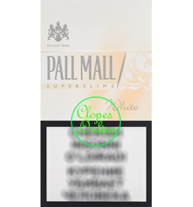 Pall Mall Super Slims White